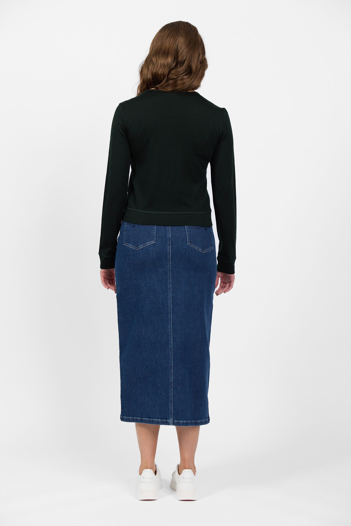 4147 Forest - 100% Merino Cropped Card - Vassalli