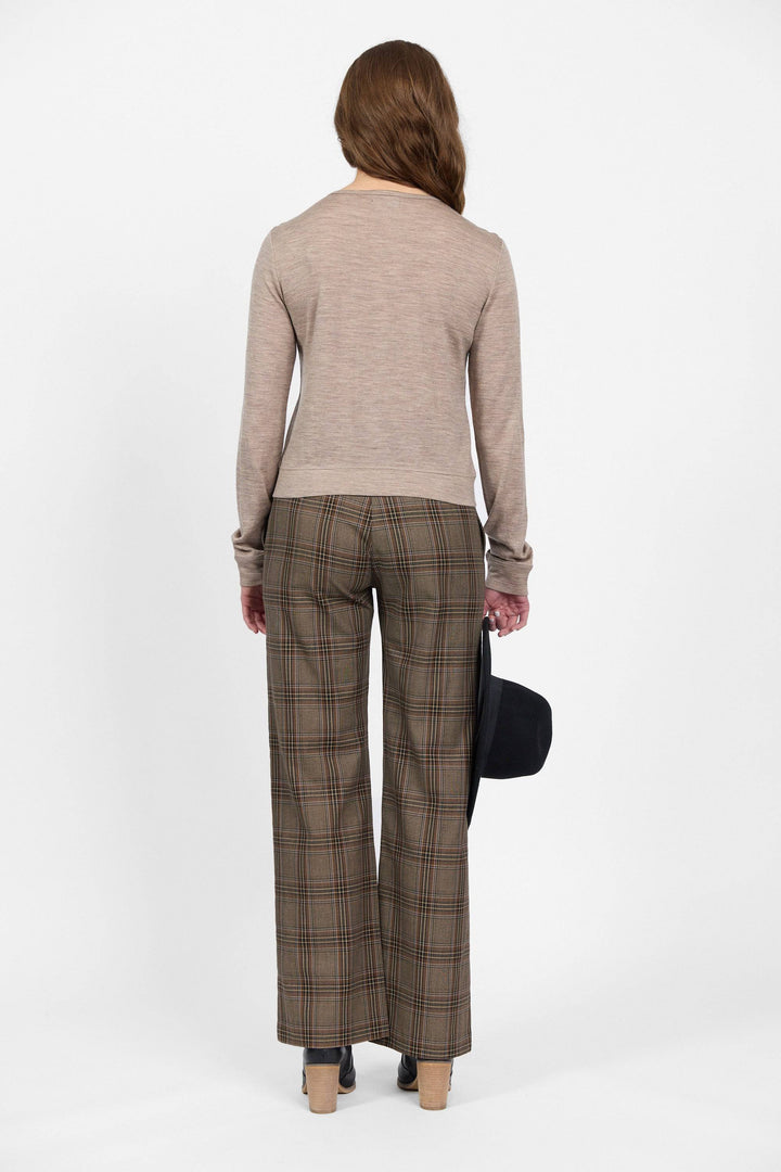4147 Twig - 100% Merino Cropped Cardi - Vassalli