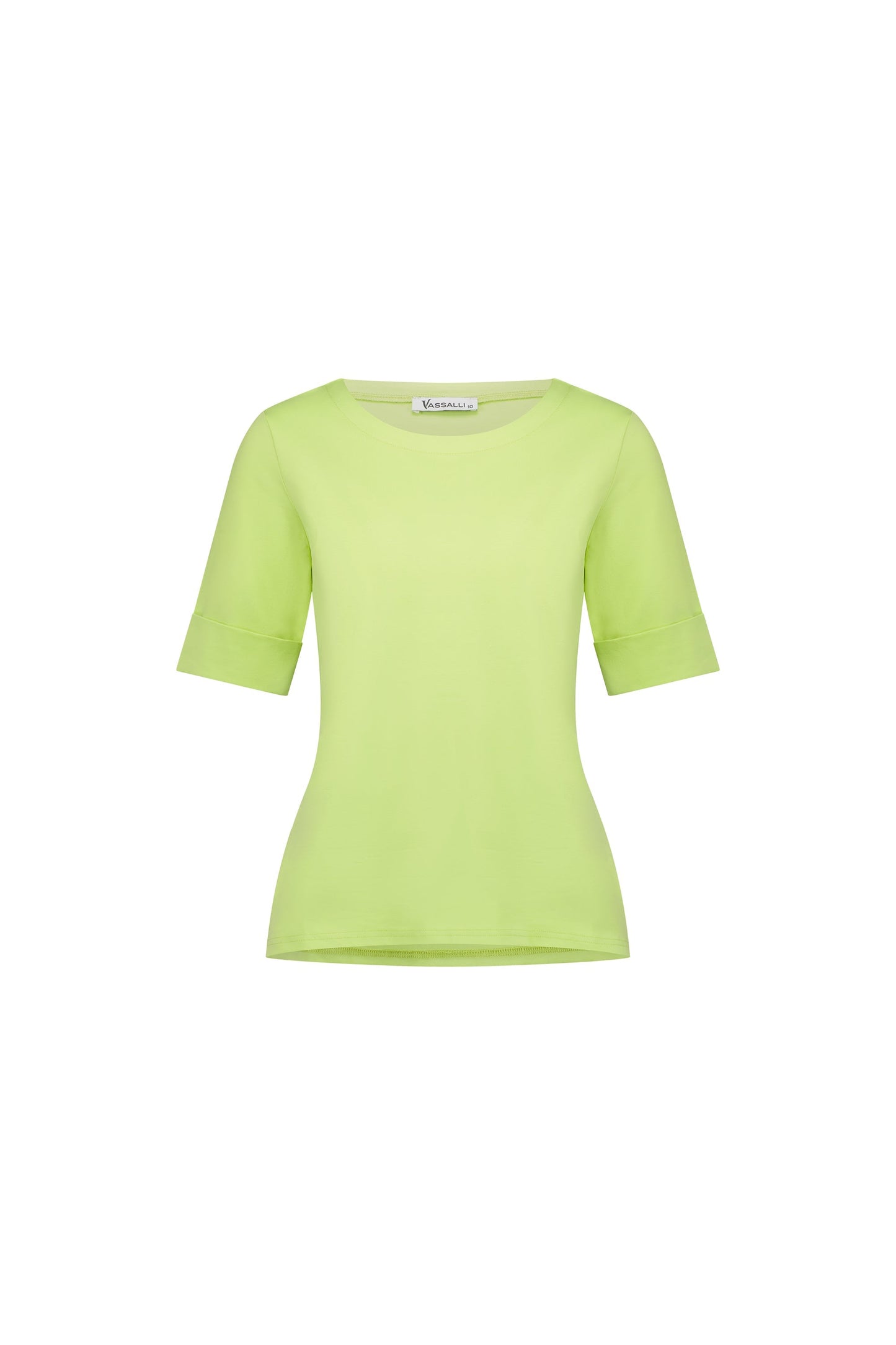 4262 Apple - Boat Neck Top - Vassalli
