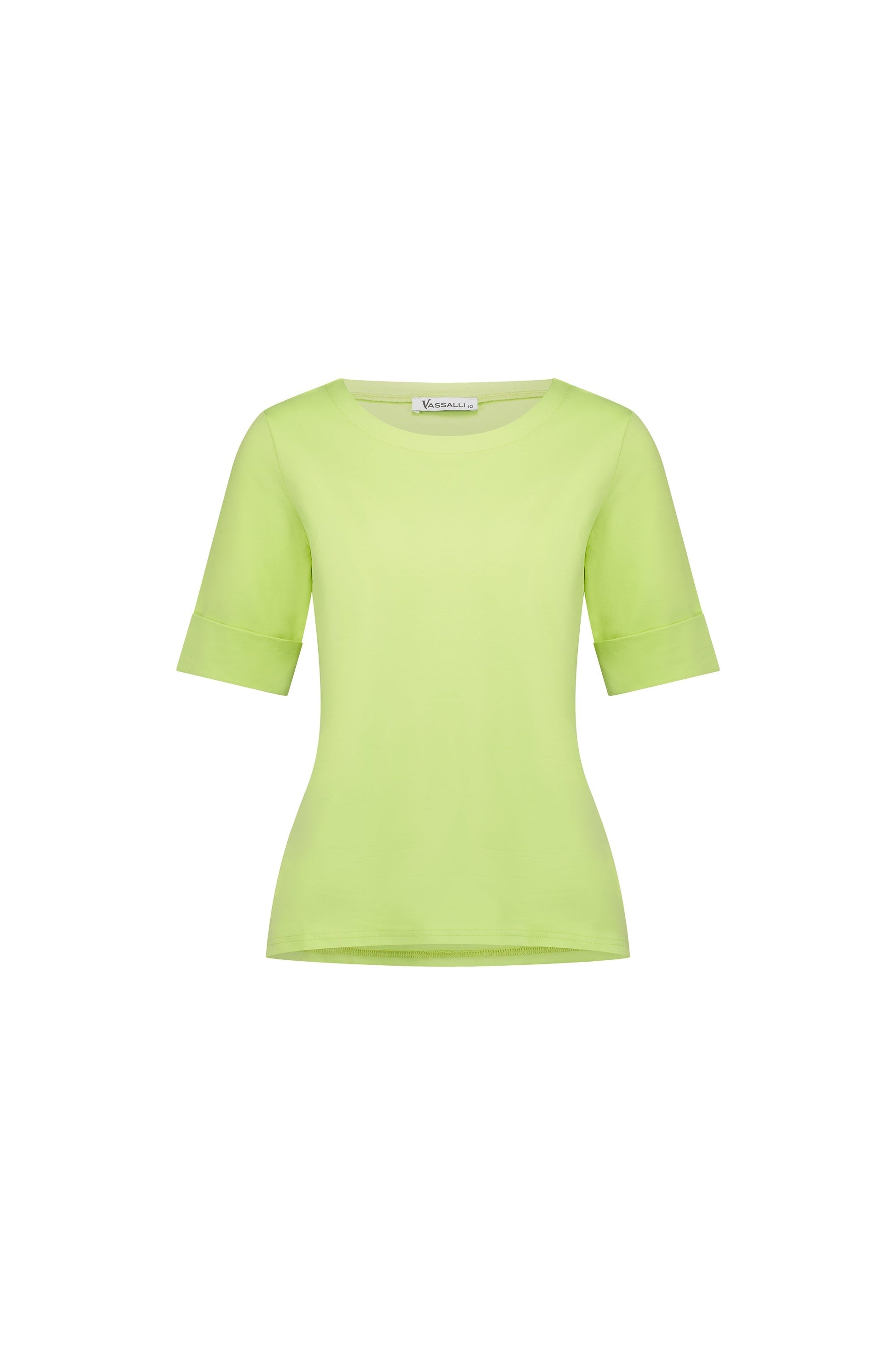 4262 Apple - Boat Neck Top - Vassalli