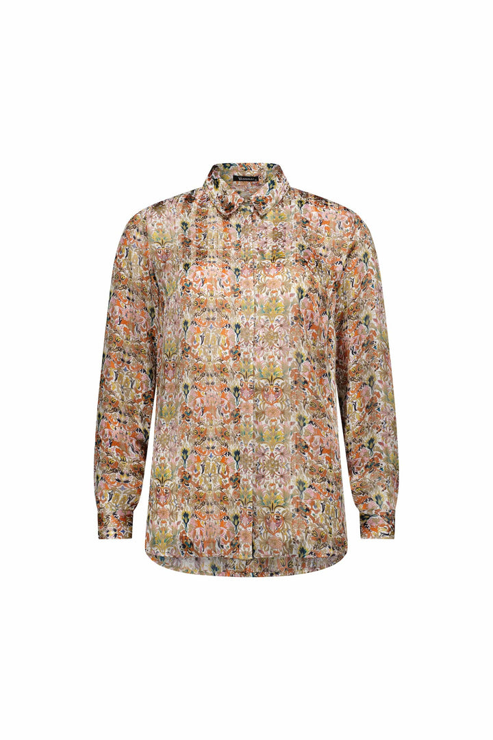 4308 Eden - Long Sleeve Shirt with Button Placket Back - Vassalli