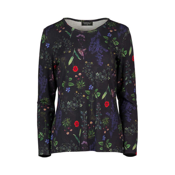 4310 Halo - Long Sleeve Round Neck Top - Vassalli