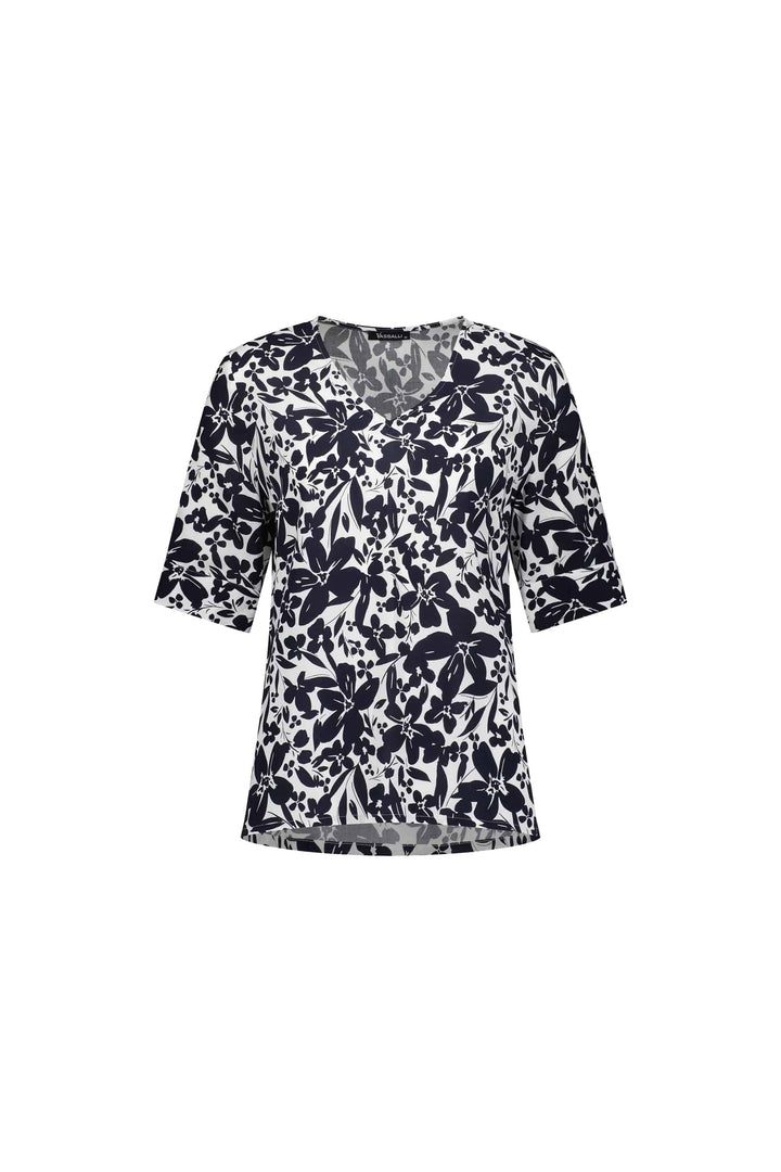 4423 V-Neck Top - Coco - Vassalli
