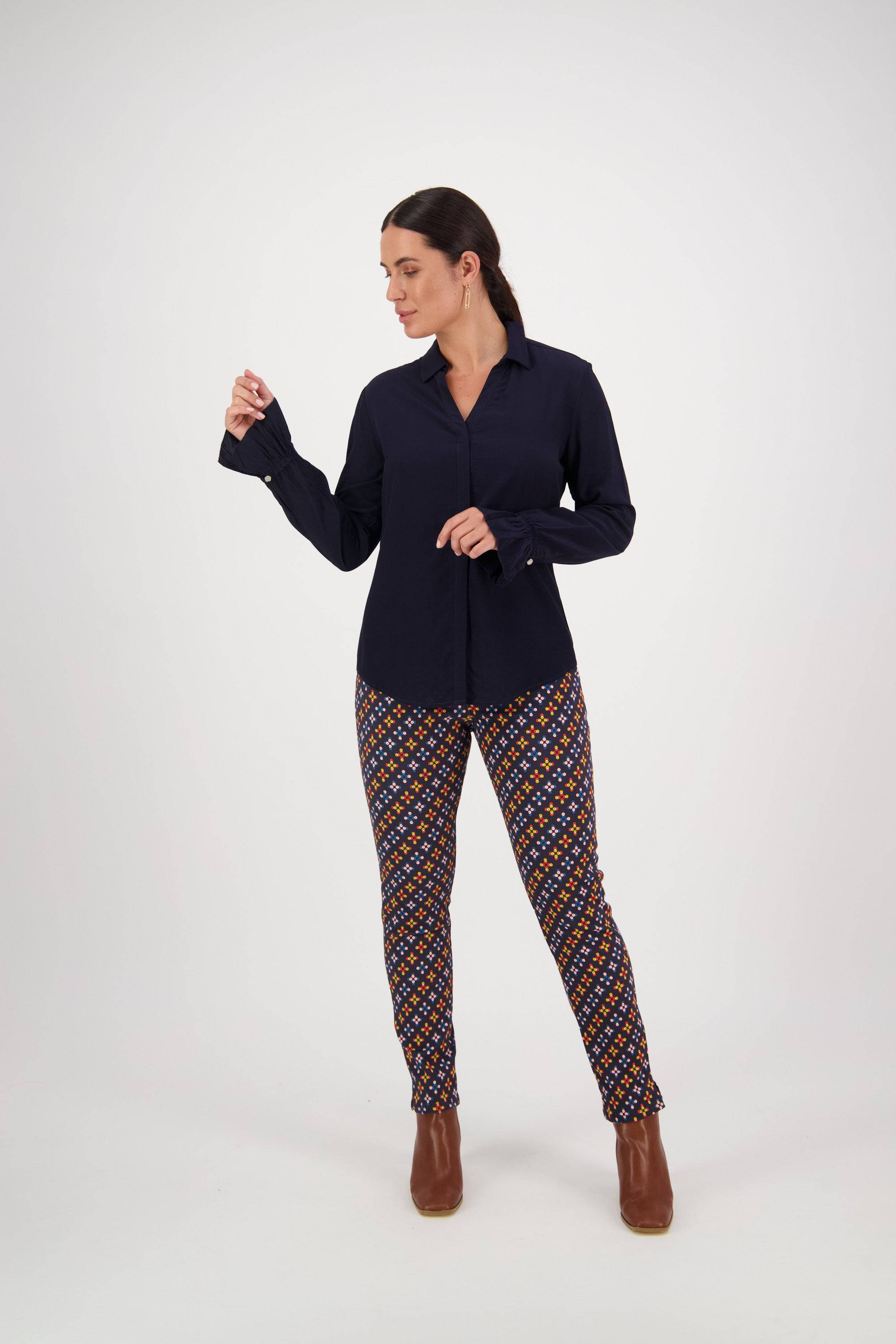 4438 Long Sleeve Shirt - Ink - Vassalli