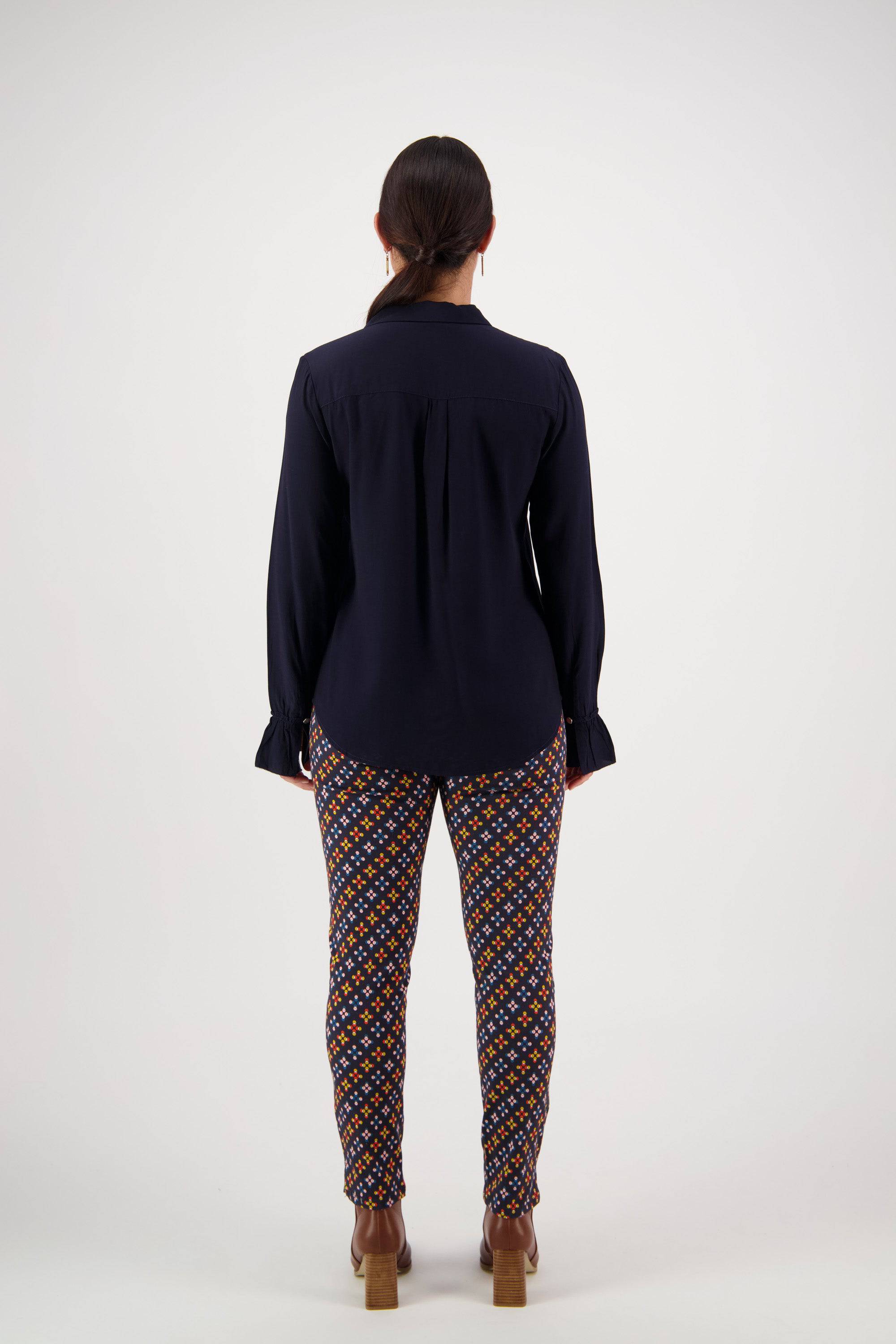 4438 Long Sleeve Shirt - Ink - Vassalli