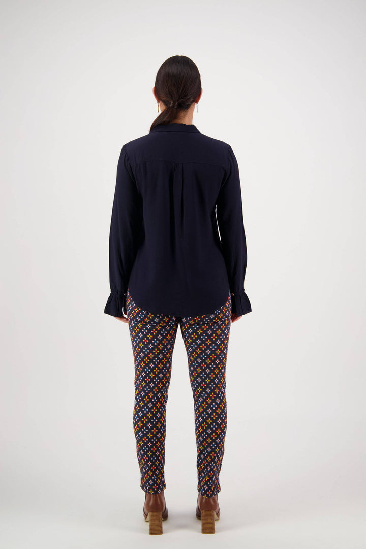 4438 Long Sleeve Shirt - Ink - Vassalli