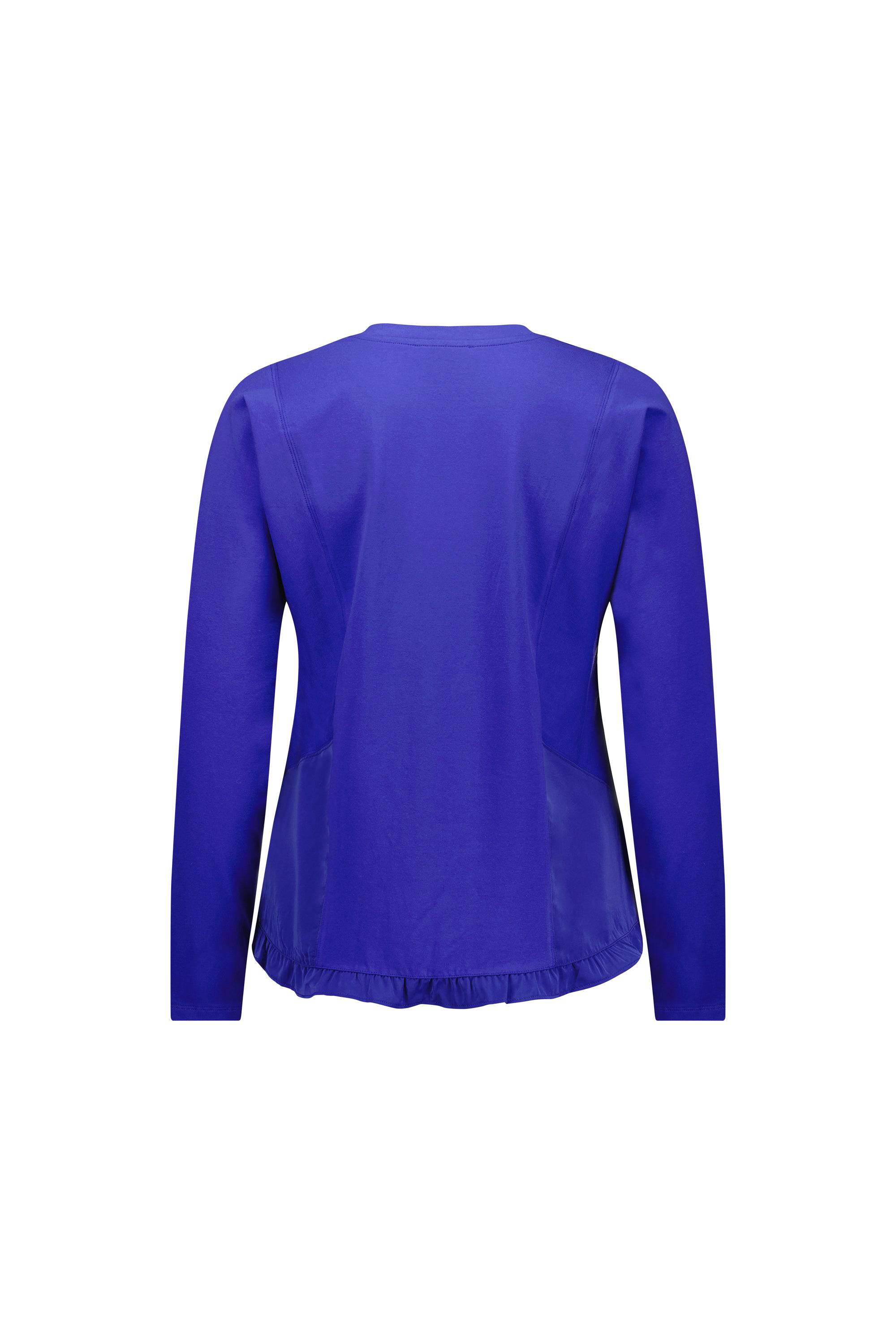 4439 Long Sleeve Top - Royal Blue - Vassalli