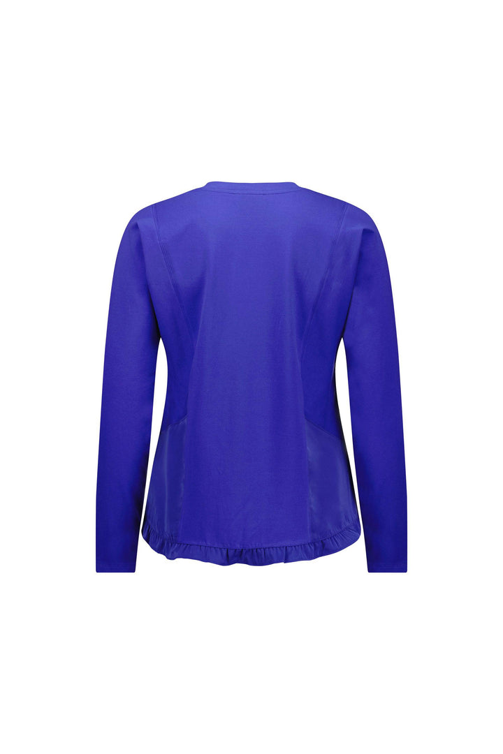 4439 Long Sleeve Top - Royal Blue - Vassalli