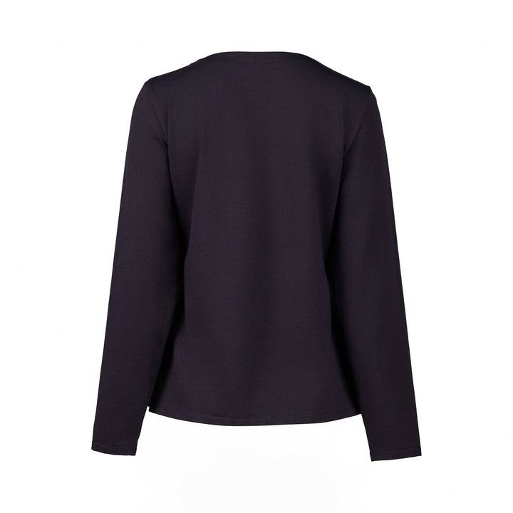 4472 Boat Neck Top - Ink - Vassalli