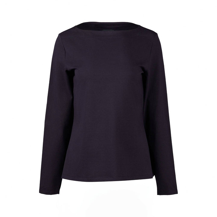 4472 Boat Neck Top - Ink - Vassalli