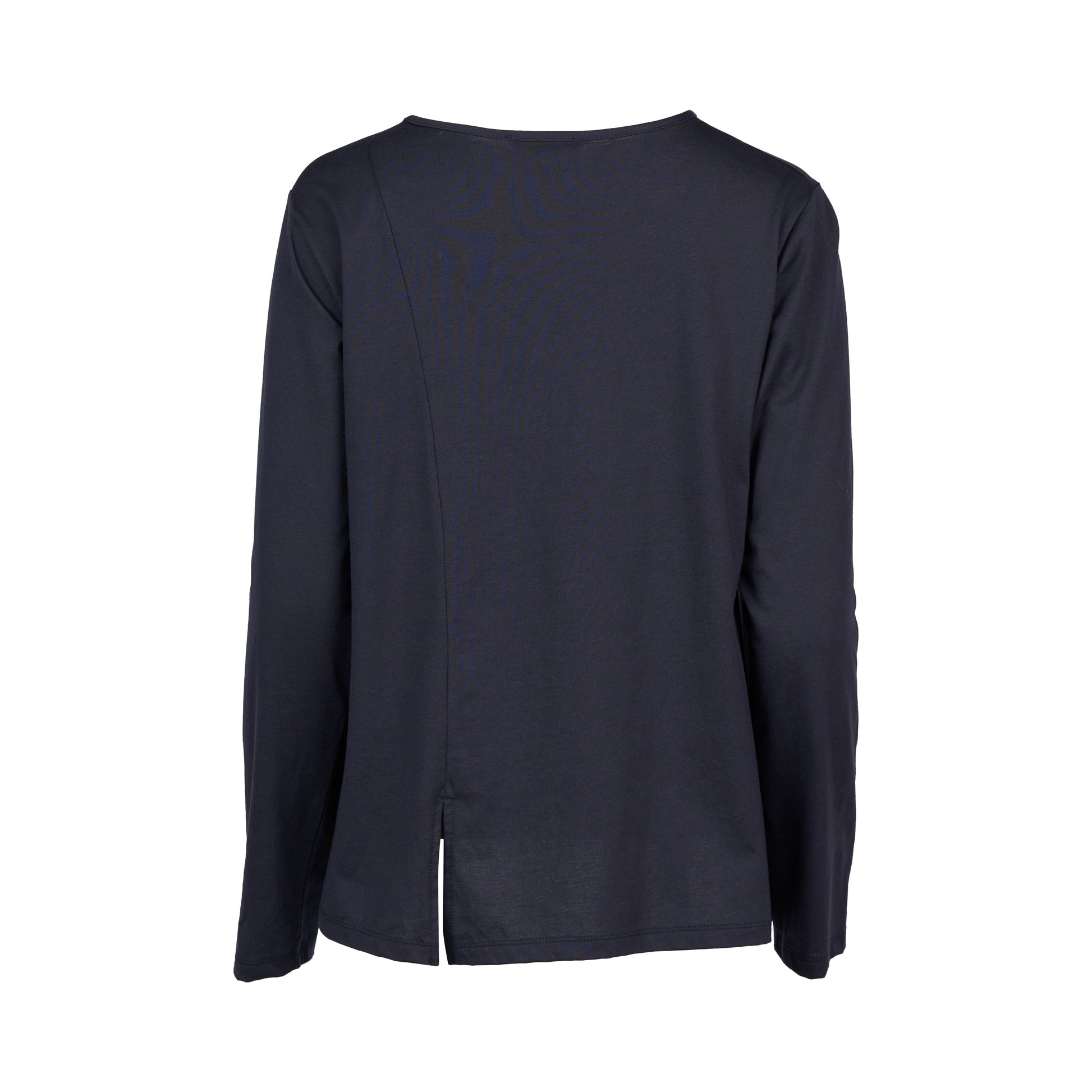 4477 Ink - Swing Top with Off Centre Split Detail - Vassalli