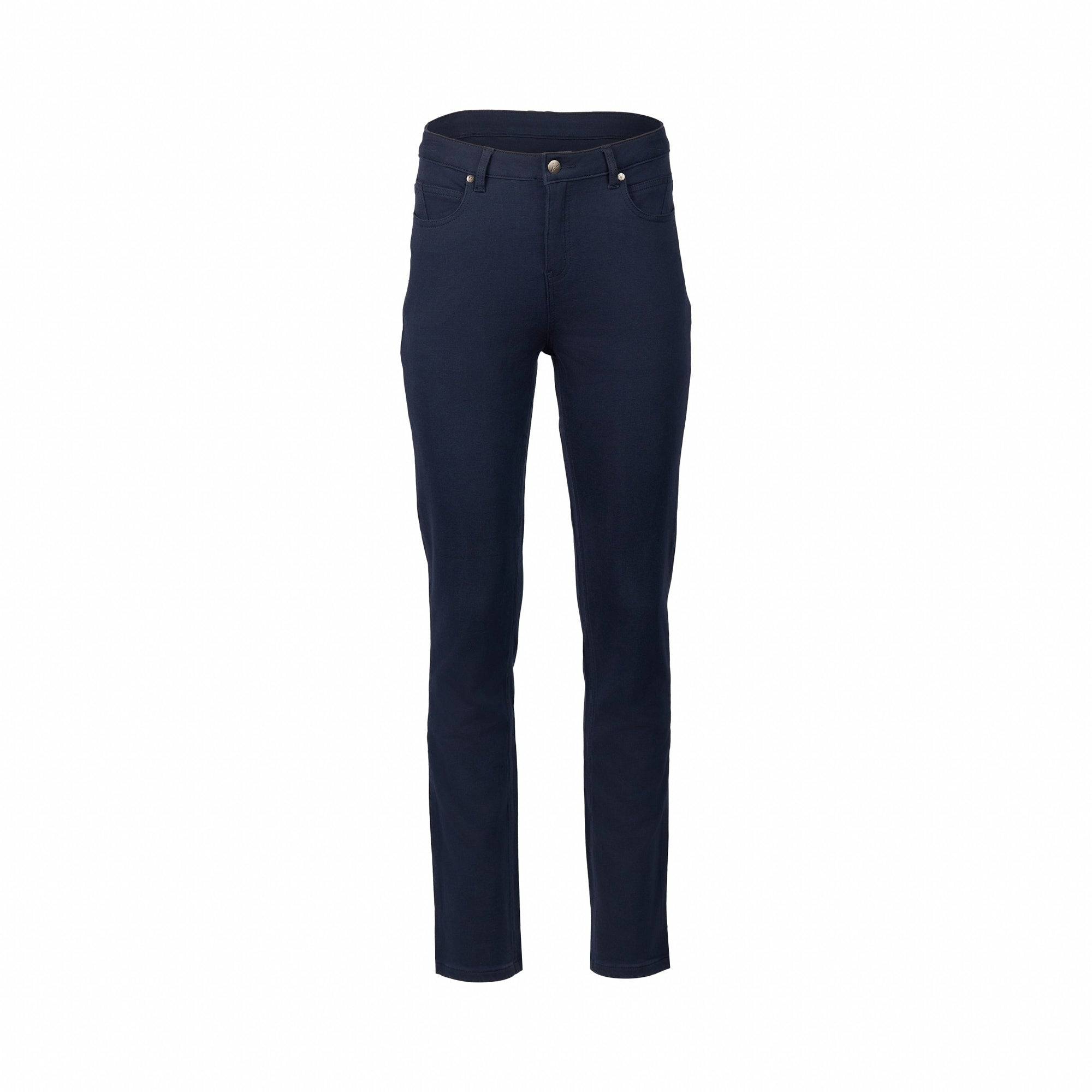 5004K Carbon - Slim Leg Knit Jean - Vassalli