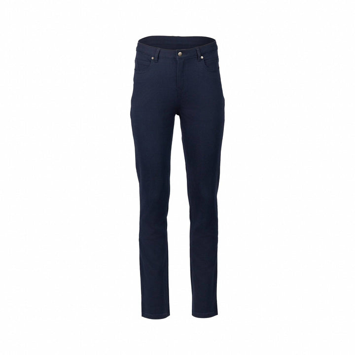 5004K Carbon - Slim Leg Knit Jean - Vassalli