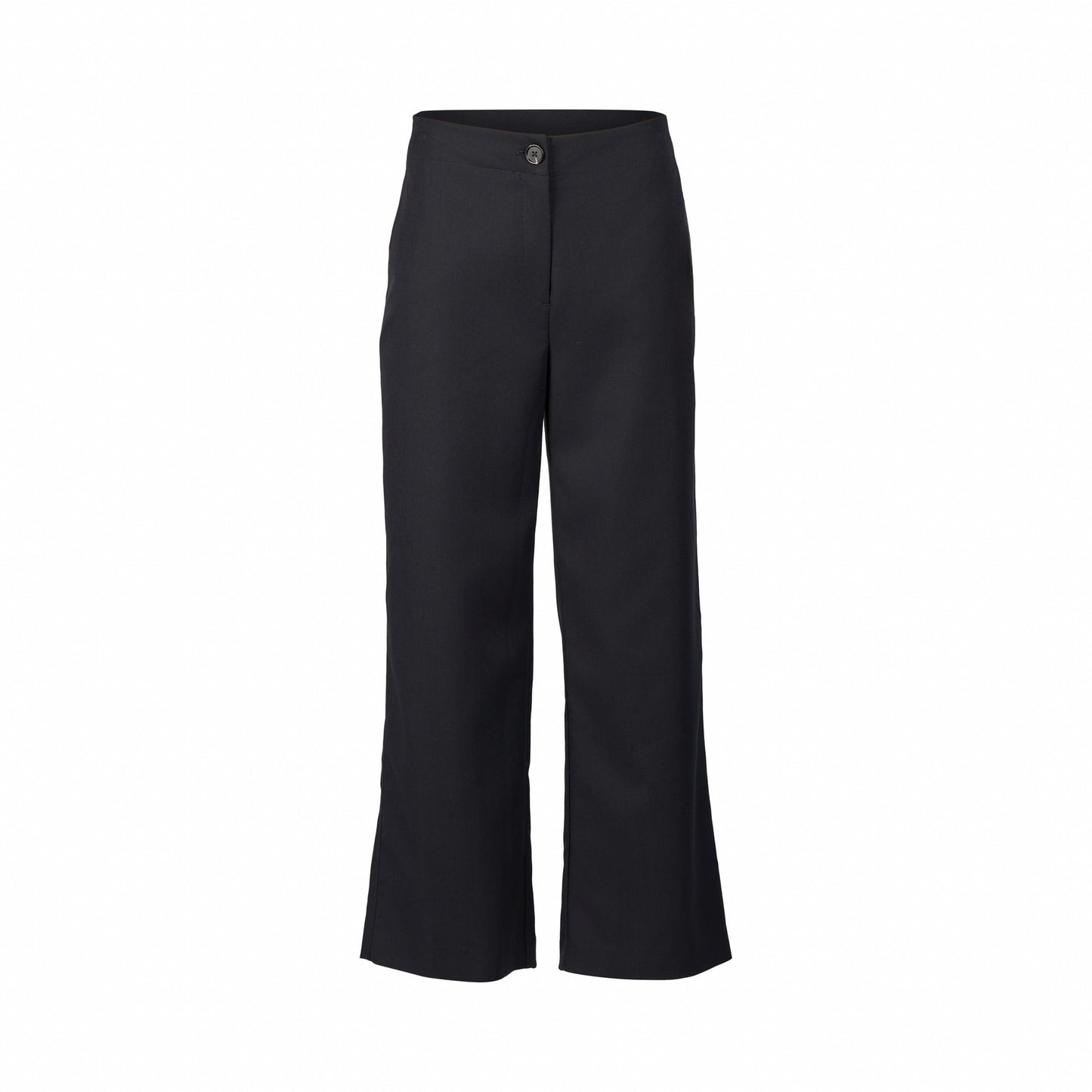 5023 Midnight - Wide Leg Ankle Grazer Pant - Vassalli