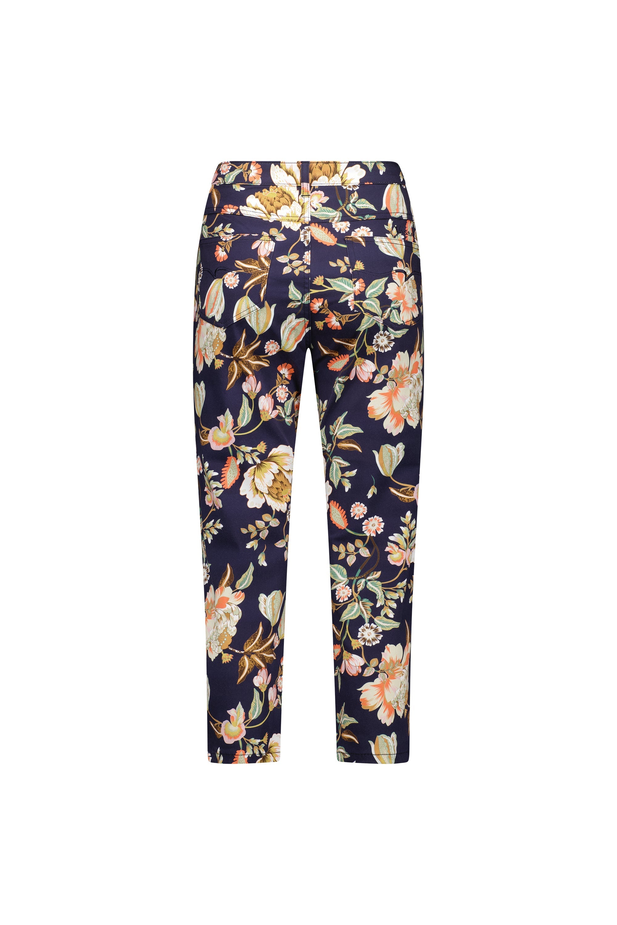 5509LW Freya - Printed Lightweight Skinny Leg 7/8 Length Pant with Fly - Vassalli