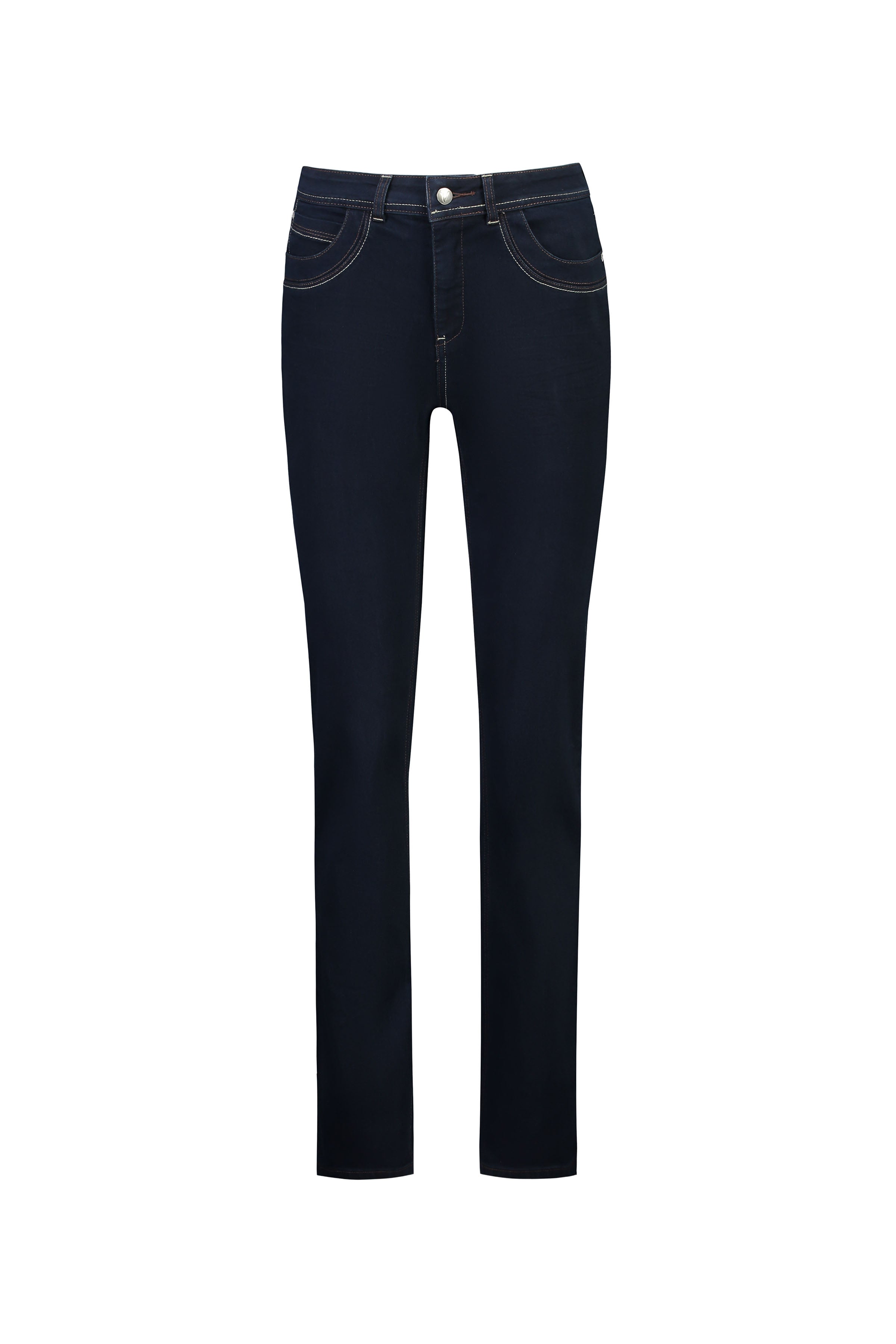 5557 Indigo Denim - Straight Leg Full Length Jean - Vassalli