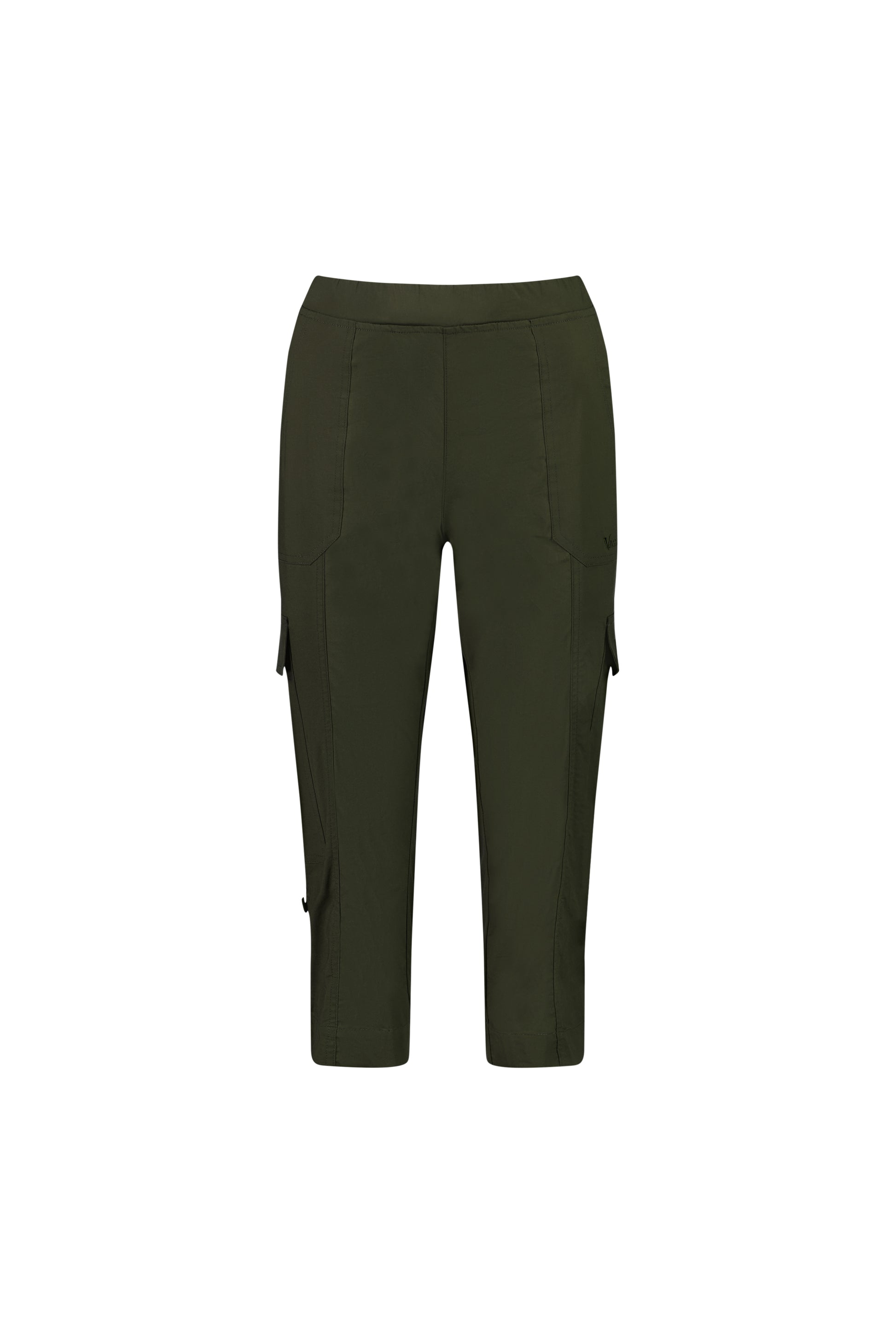 5710P Khaki - Poplin Pull On Cargo Pant - Vassalli