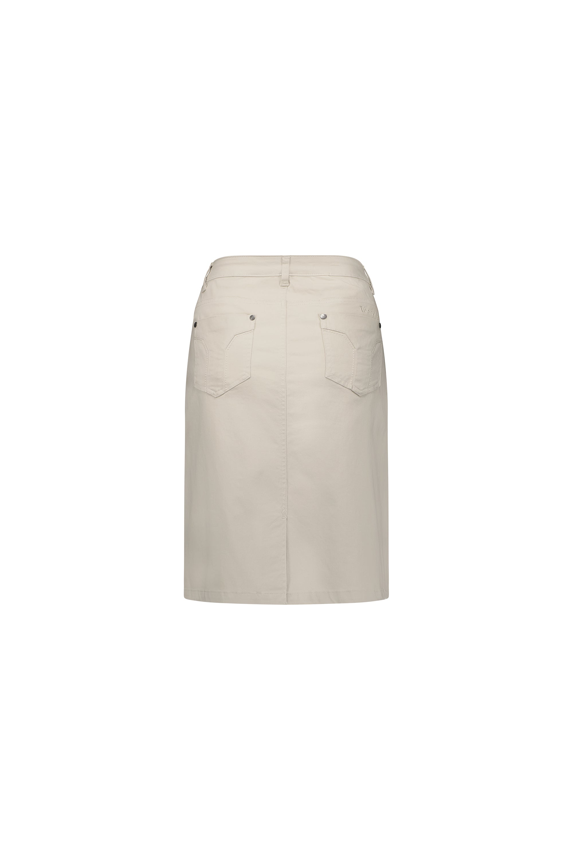 5751LW Pumice - Plain Lightweight Skirt - Vassalli