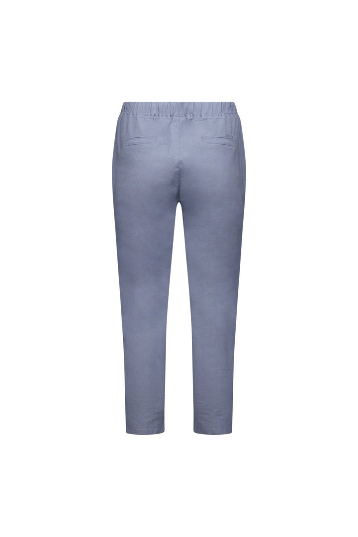 5790 Atlantic - 7/8 Length Skinny Leg Elastic Waist Pan - Vassalli