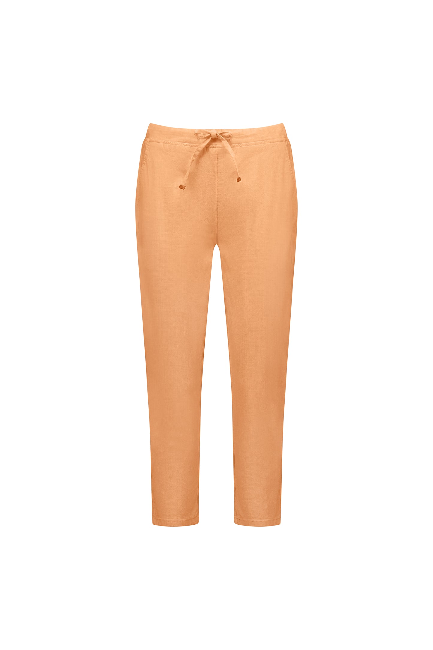5790 Rockmelon - 7/8 Length Skinny Leg Elastic Waist Pant - Vassalli