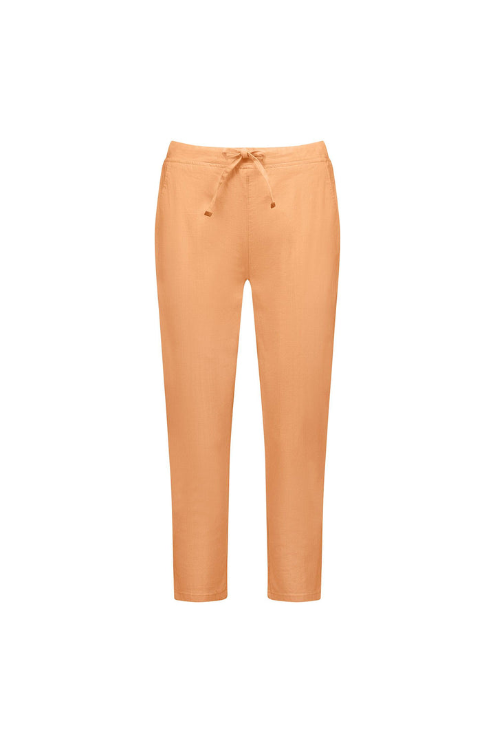 5790 Rockmelon - 7/8 Length Skinny Leg Elastic Waist Pant - Vassalli