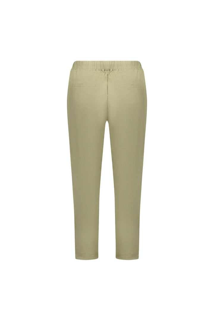 5790 Sage - 7/8 Length Skinny Leg Elastic Waist Pant - Vassalli