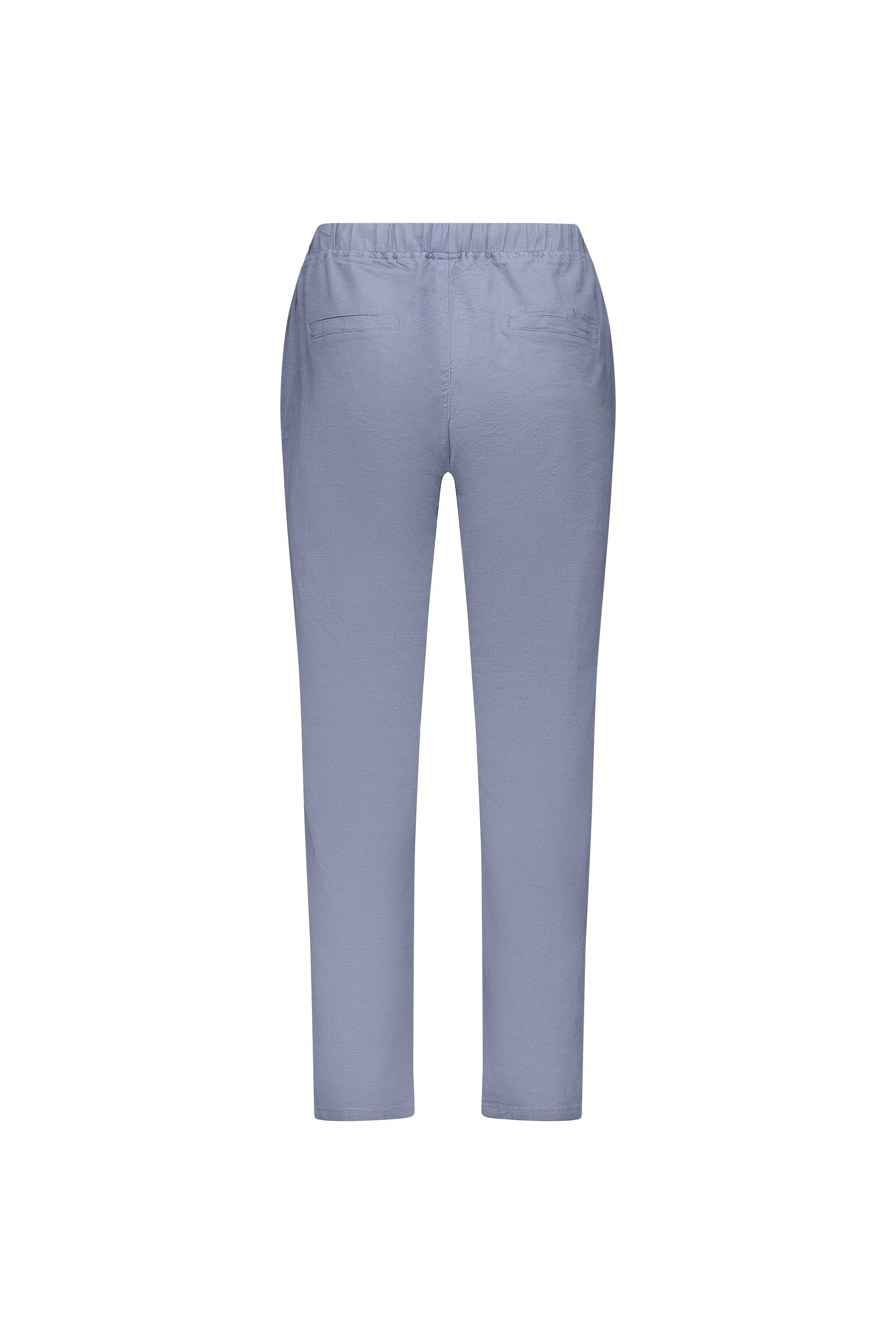 5791 Atlantic - Ankle Grazer Slim Leg Elastic Waist Pant - Vassalli