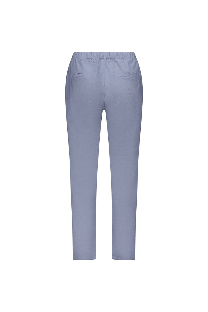 5791 Atlantic - Ankle Grazer Slim Leg Elastic Waist Pant - Vassalli