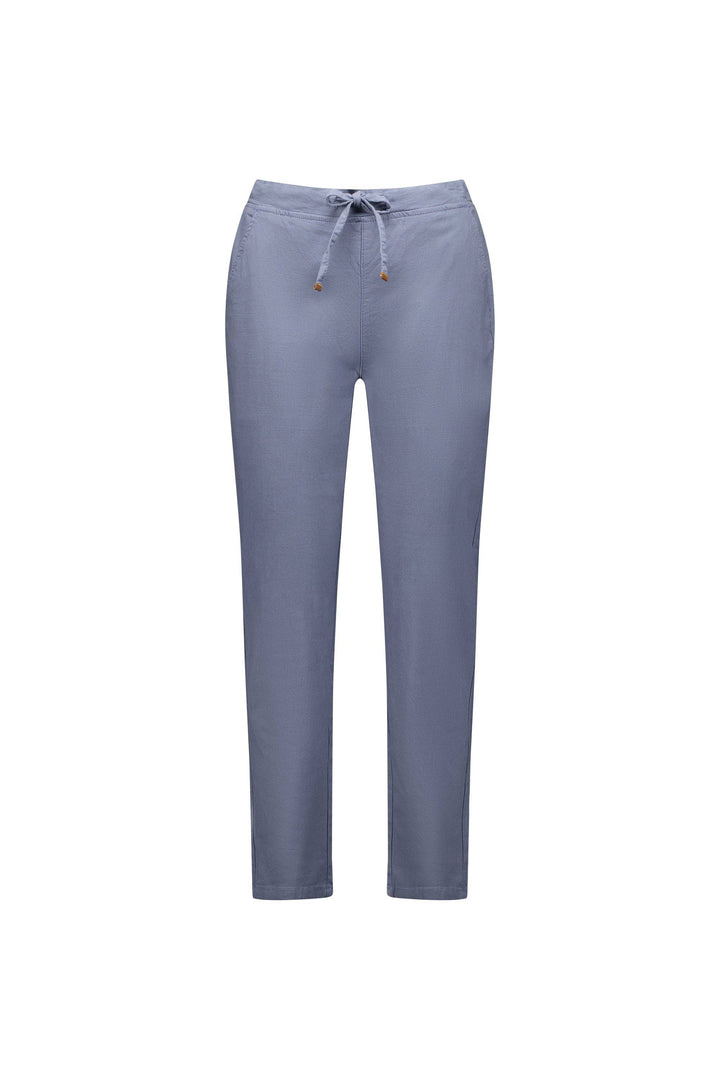5791 Atlantic - Ankle Grazer Slim Leg Elastic Waist Pant - Vassalli