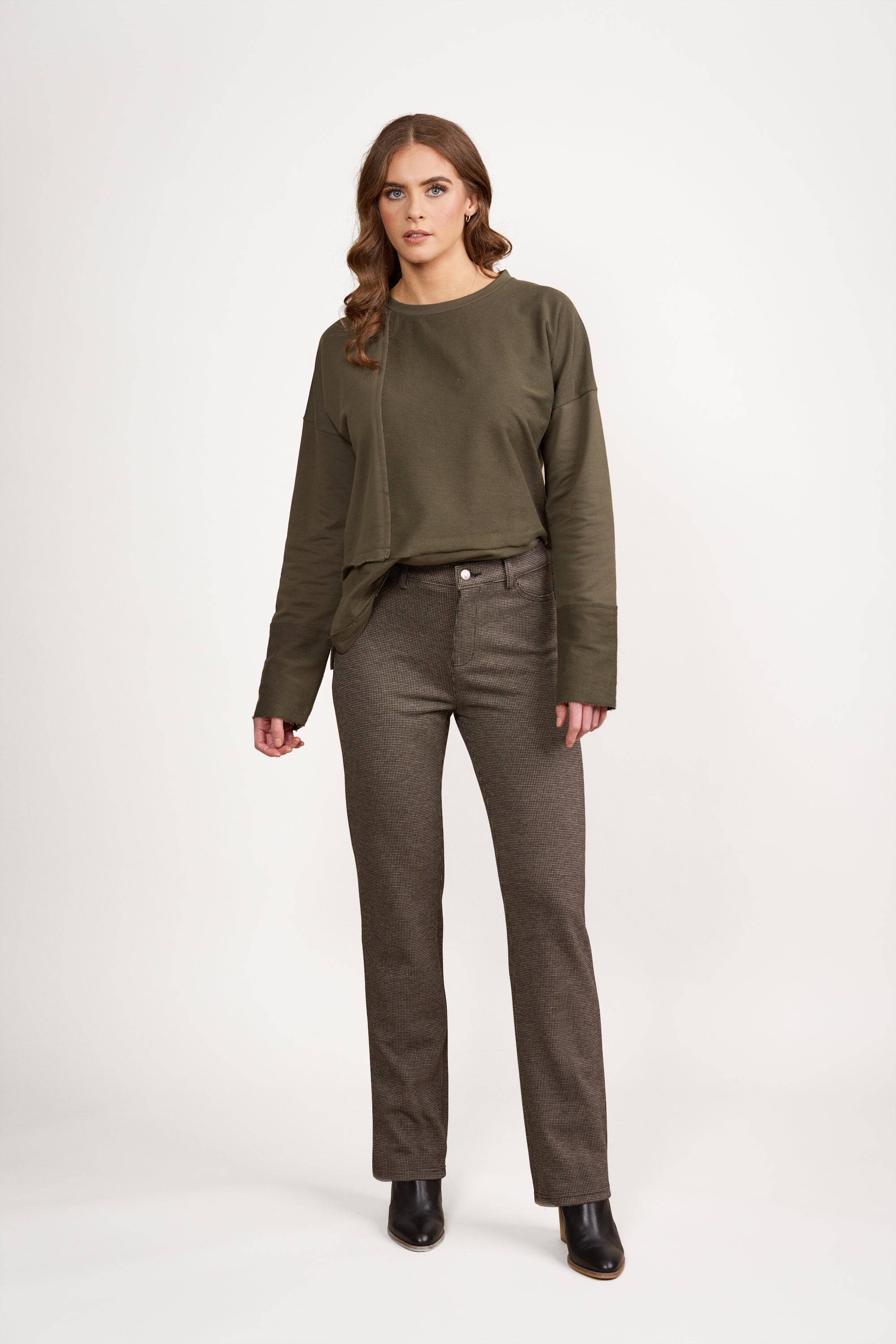 5803 Slim Leg Ponti Pant - Harlow - Vassalli
