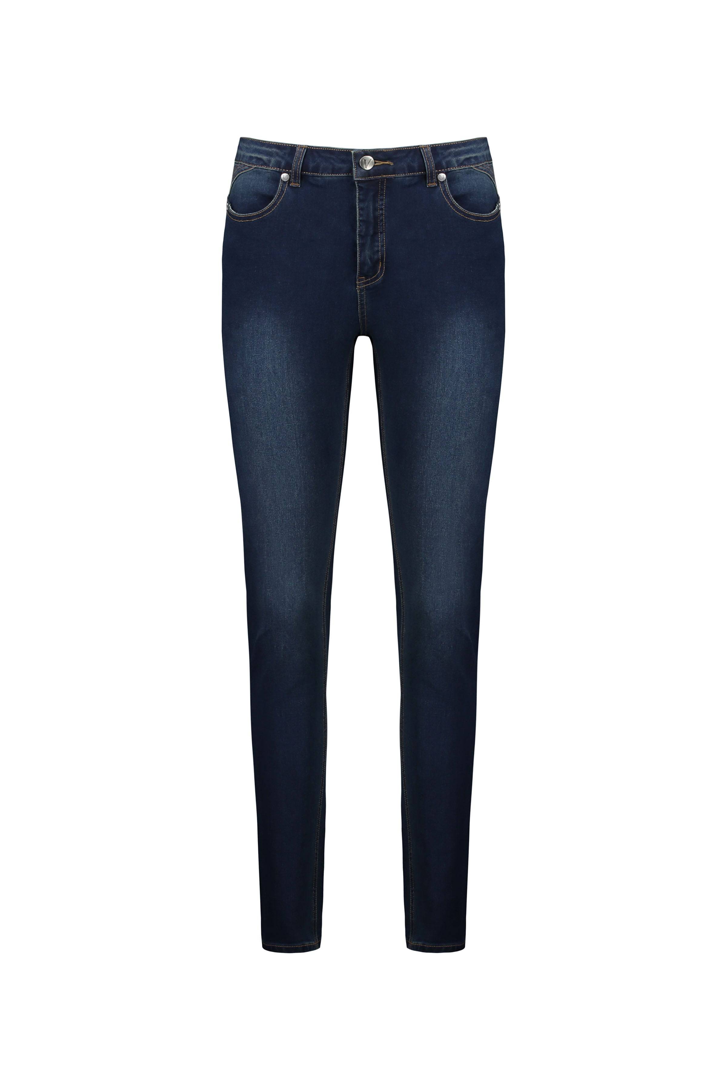 5889 Skinny Leg Jean - Deep Blue - Vassalli