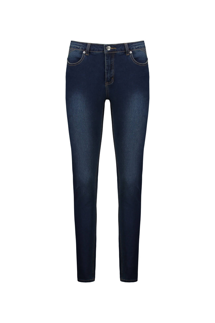 5889 Skinny Leg Jean - Deep Blue - Vassalli