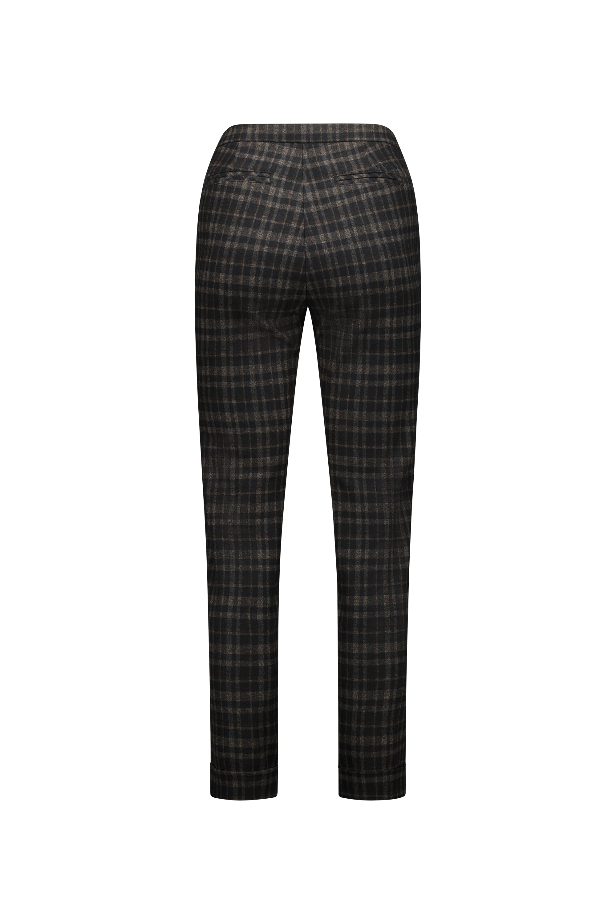5894 Kingston - Skinny Leg Full Length Ponti Pant with Cuff - Vassalli