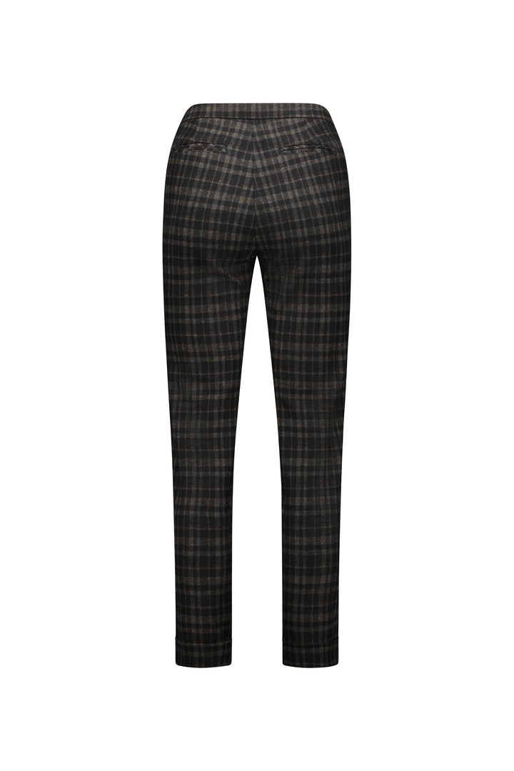 5894 Kingston - Skinny Leg Full Length Ponti Pant with Cuff - Vassalli