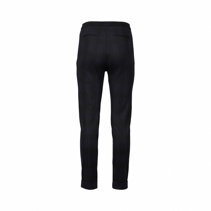 5894 Neptune -  Skinny Leg Full Length Printed Ponti Pant with Cuff - Vassalli