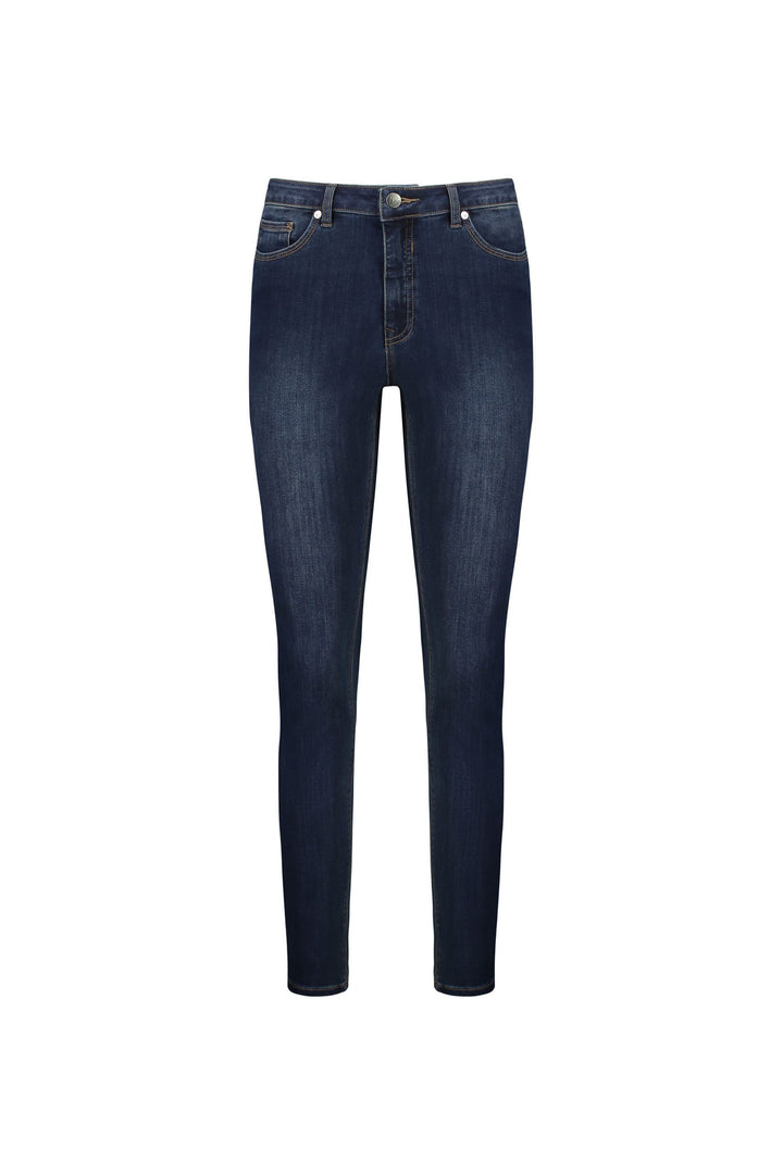 5897 Indigo - Skinny Leg Full Length Jean - Vassalli