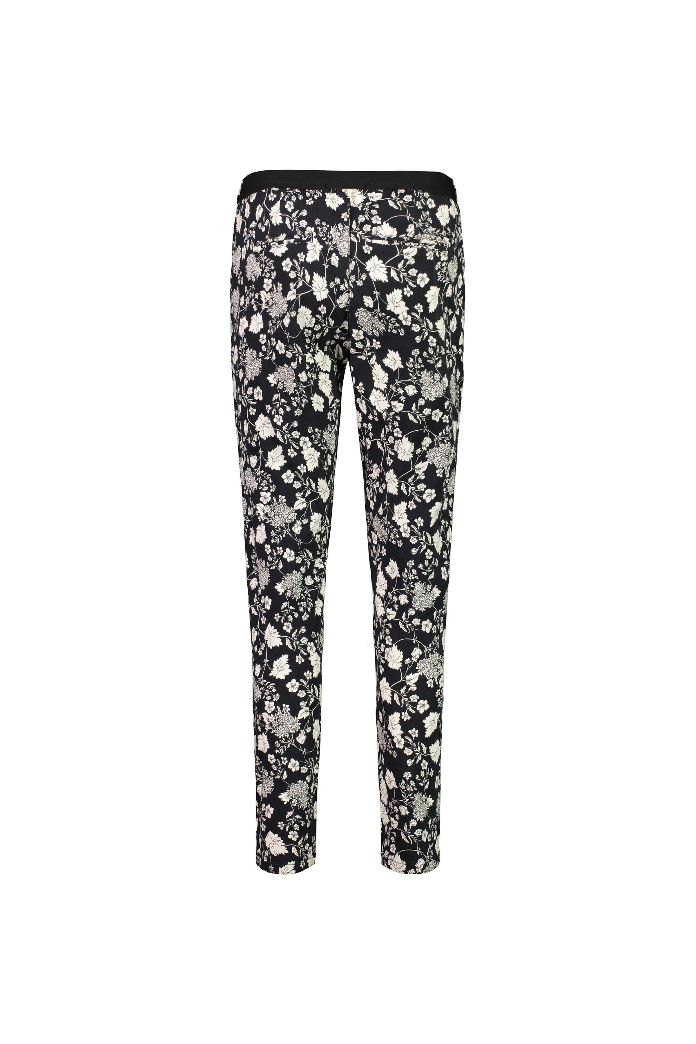 5899A Gypsy - Skinny Leg Ankle Grazer Printed Pant with Elastic - Vassalli
