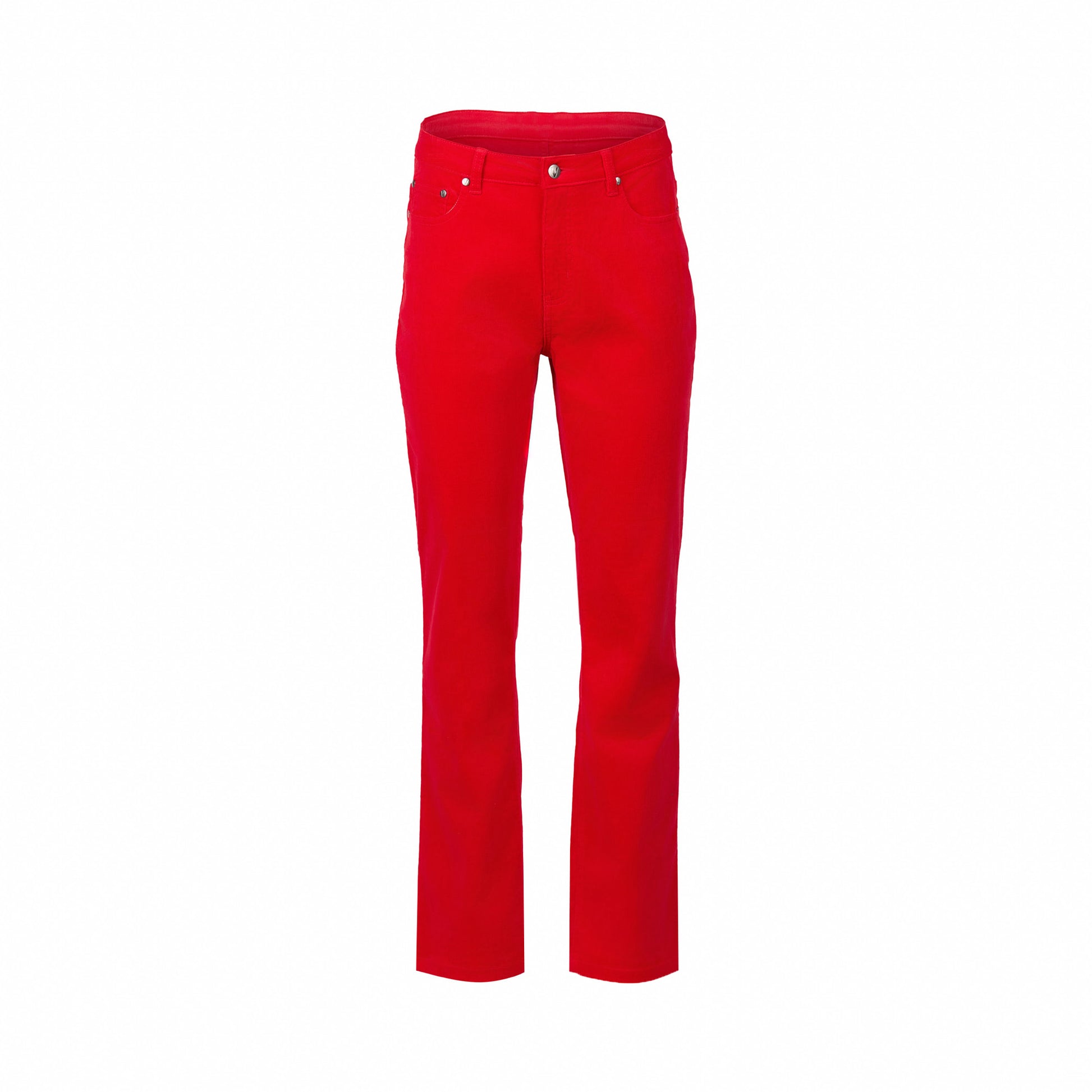 5911M Fiesta - Straight Leg Full Length Pinwale Cord Pant with Fly - Vassalli