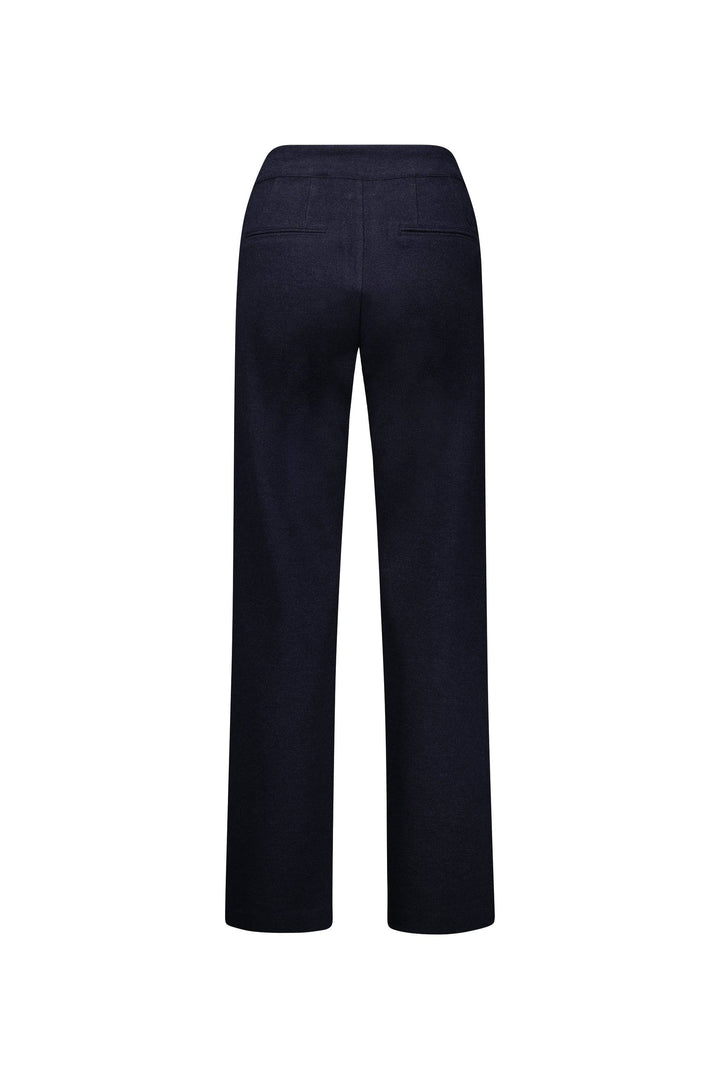 5952A Straight Leg Pant - Navy Marle - Vassalli