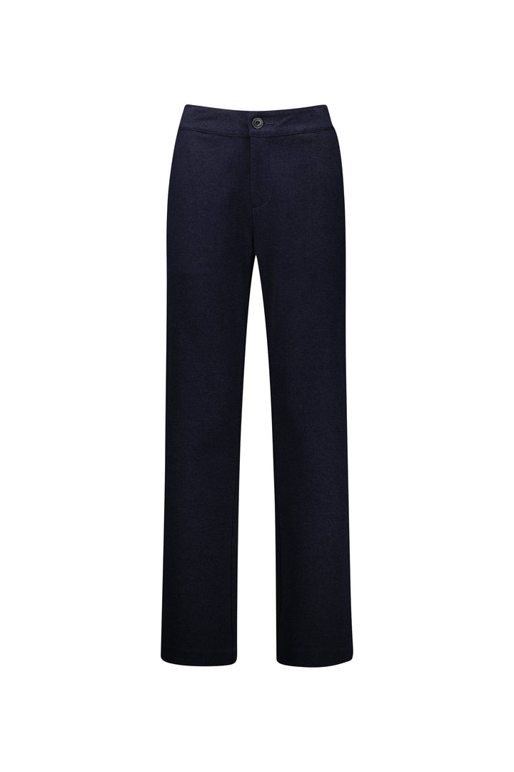 5952A Straight Leg Pant - Navy Marle - Vassalli