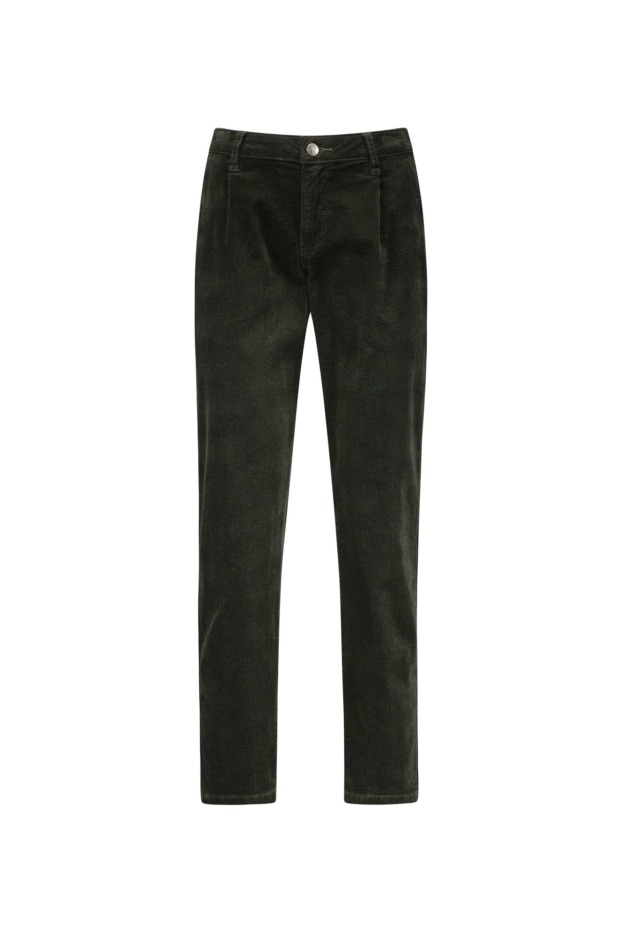 5982MW Boyfriend Cord Pant - Hunter - Vassalli