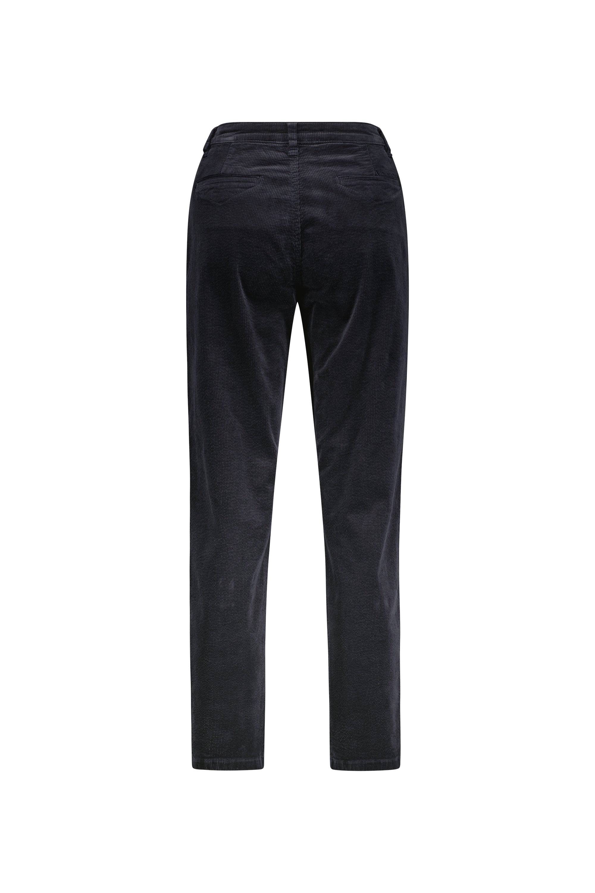 5982MW Boyfriend Cord Pant - Pewter - Vassalli