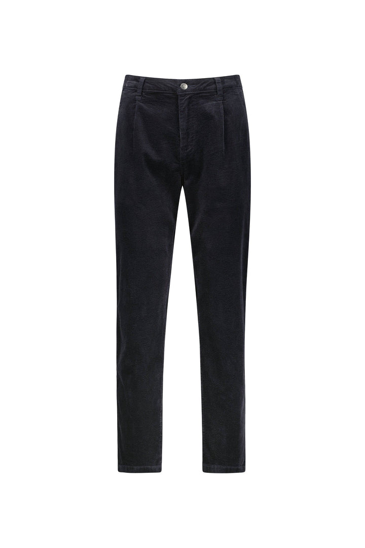 5982MW Boyfriend Cord Pant - Pewter - Vassalli