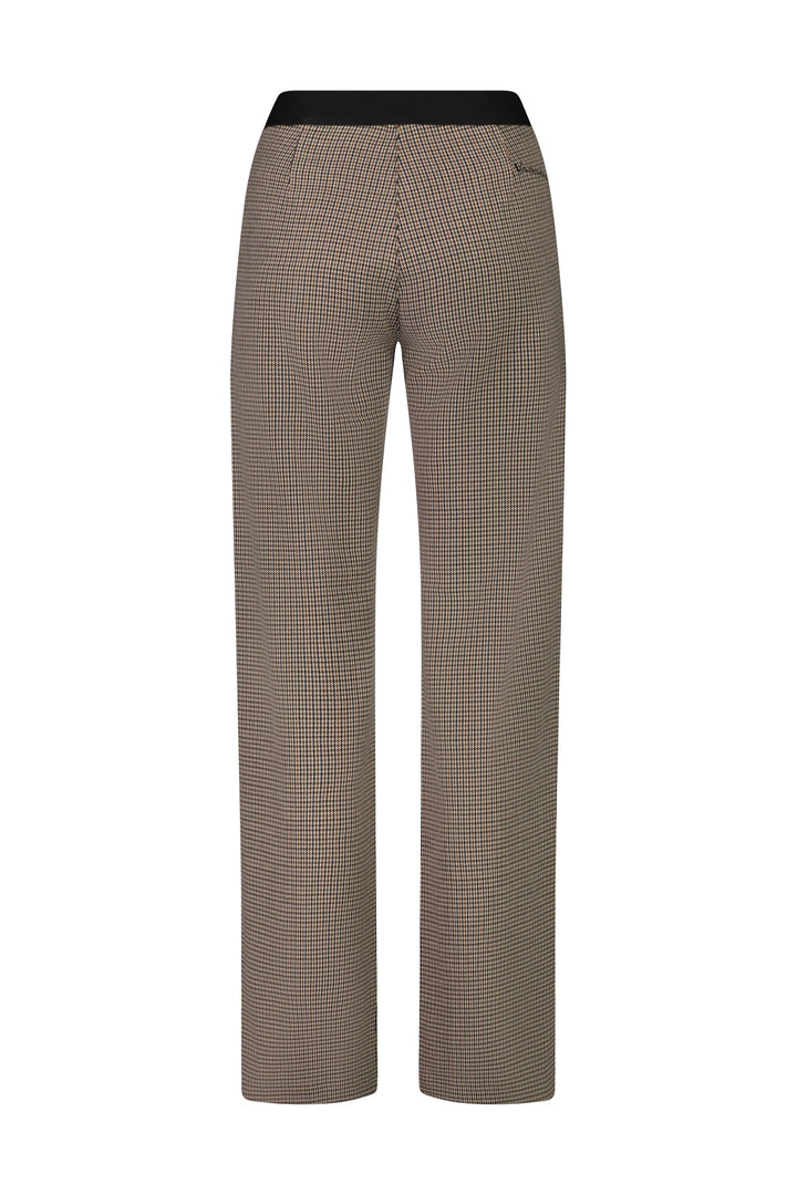 5987 Quinn - Wide Leg Full Length Dress Pant with Elastic Back Waistband - Vassalli