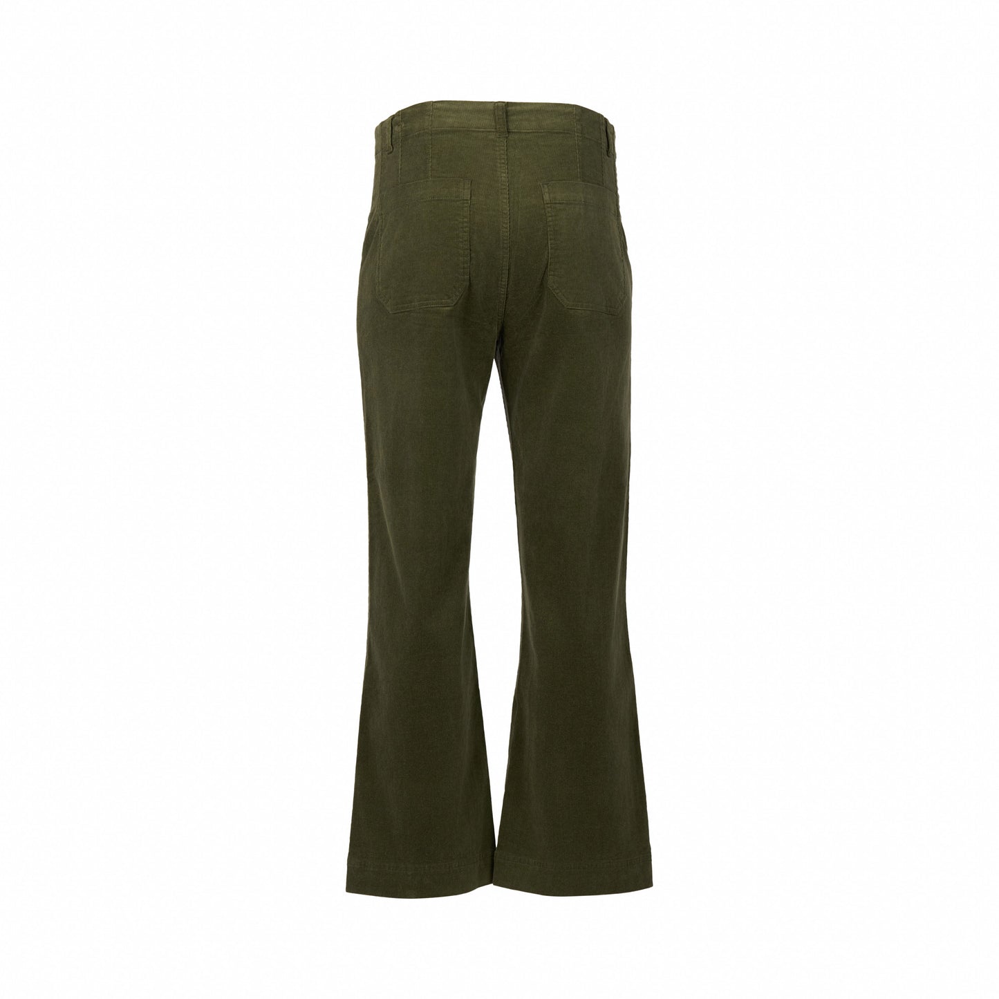 5995AM Deep Sage - Wide Leg Ankle Grazer Pant - Vassalli