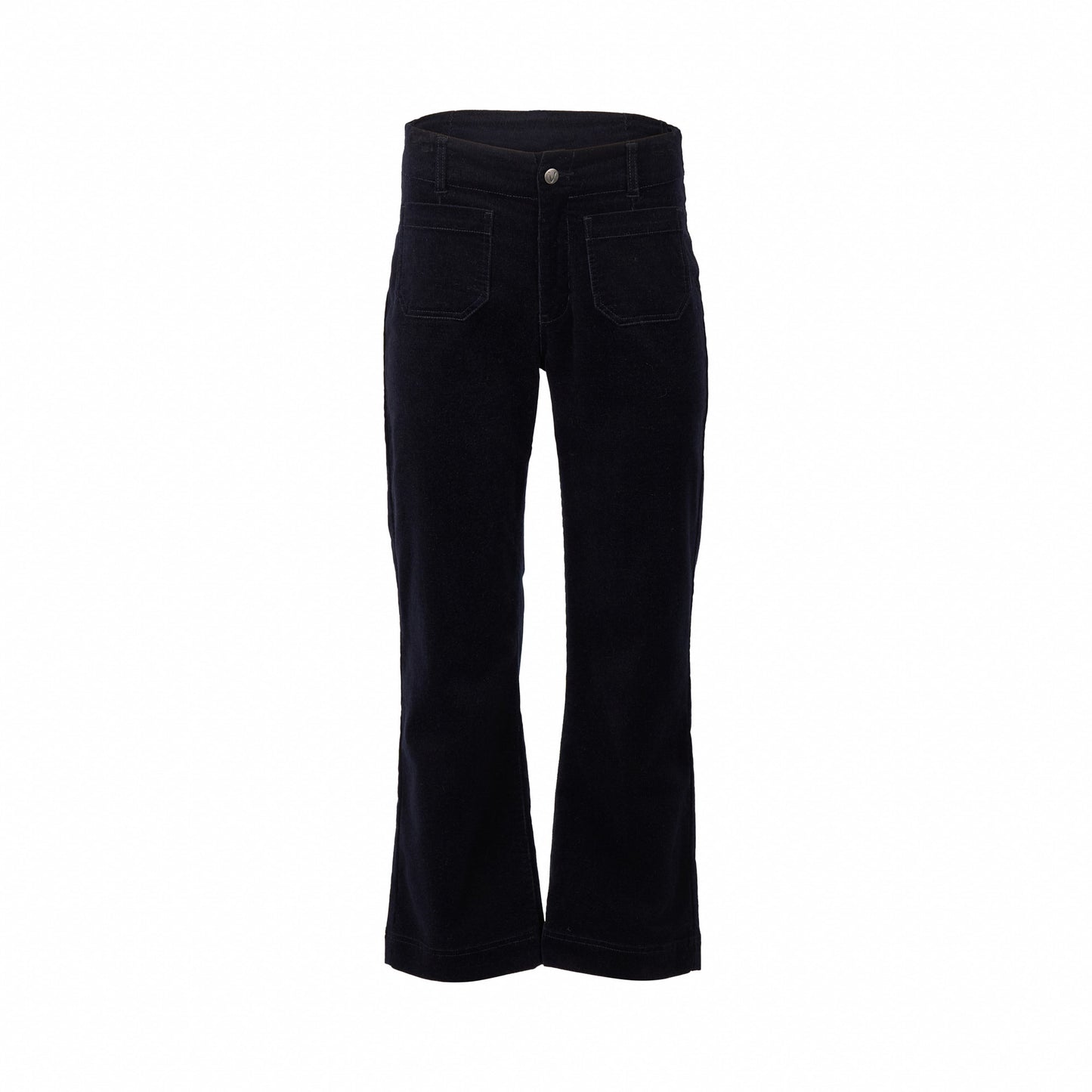 5995AM Midnight - Wide Leg Ankle Grazer Pant - Vassalli