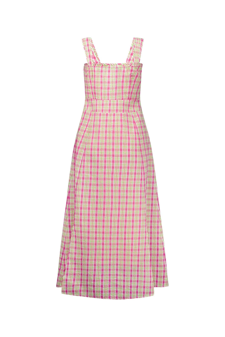 6074A Carnival - Sleeveless Dress with Wide Straps - Vassalli
