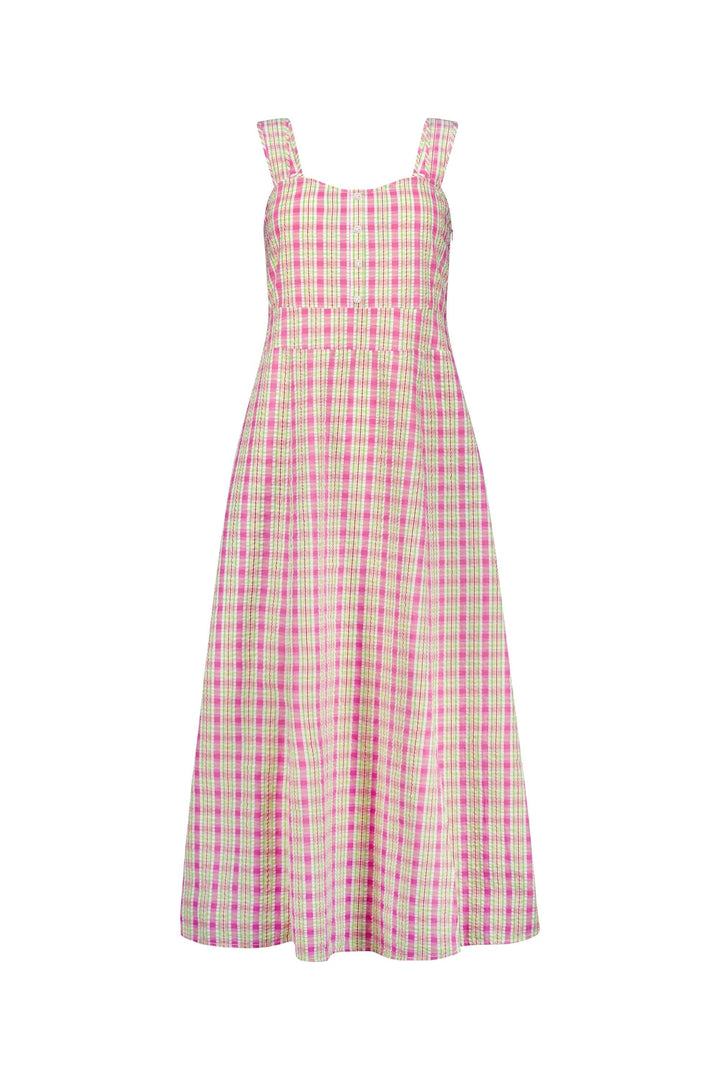 6074A Carnival - Sleeveless Dress with Wide Straps - Vassalli