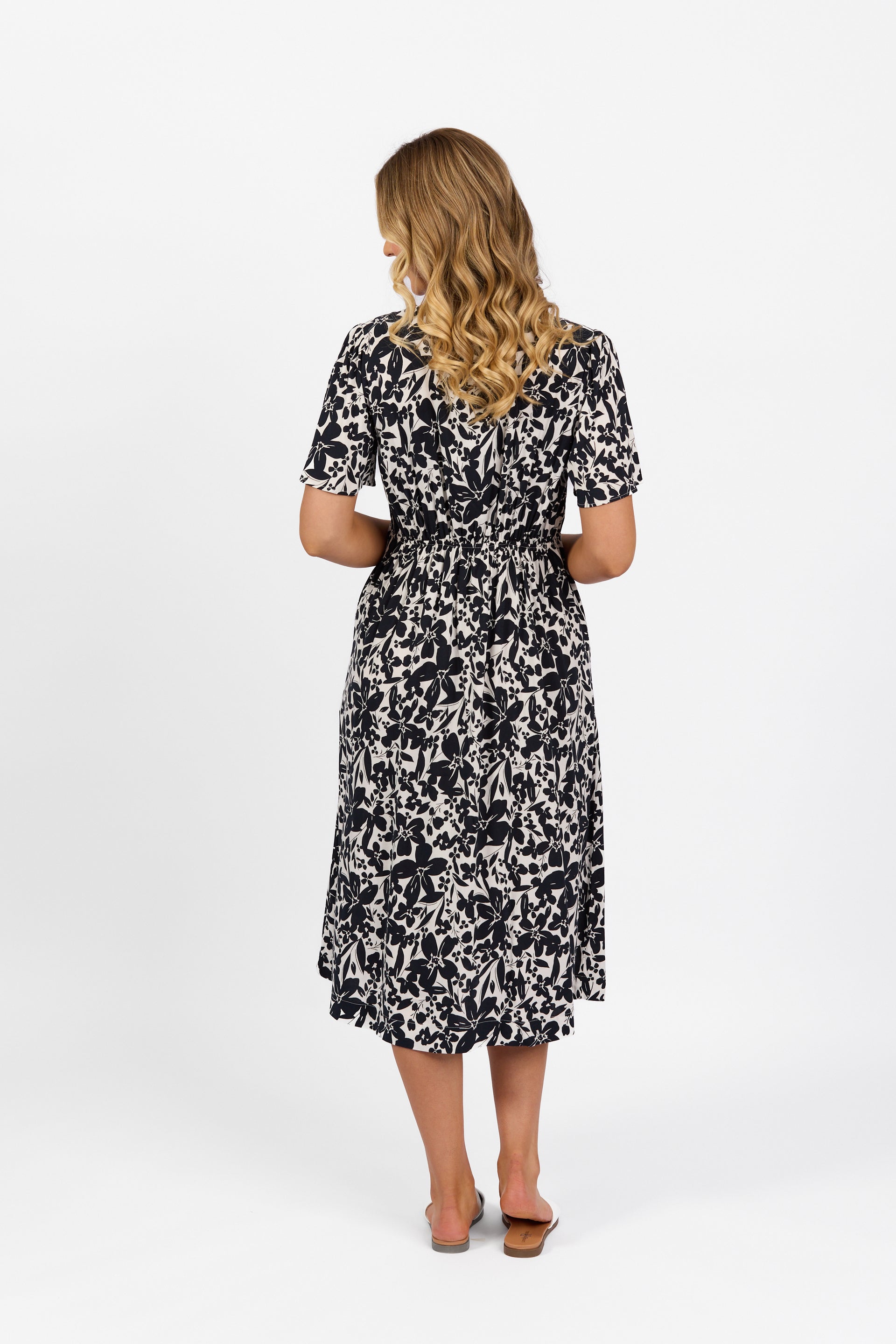 6101 Short Sleeve Dress - Coco