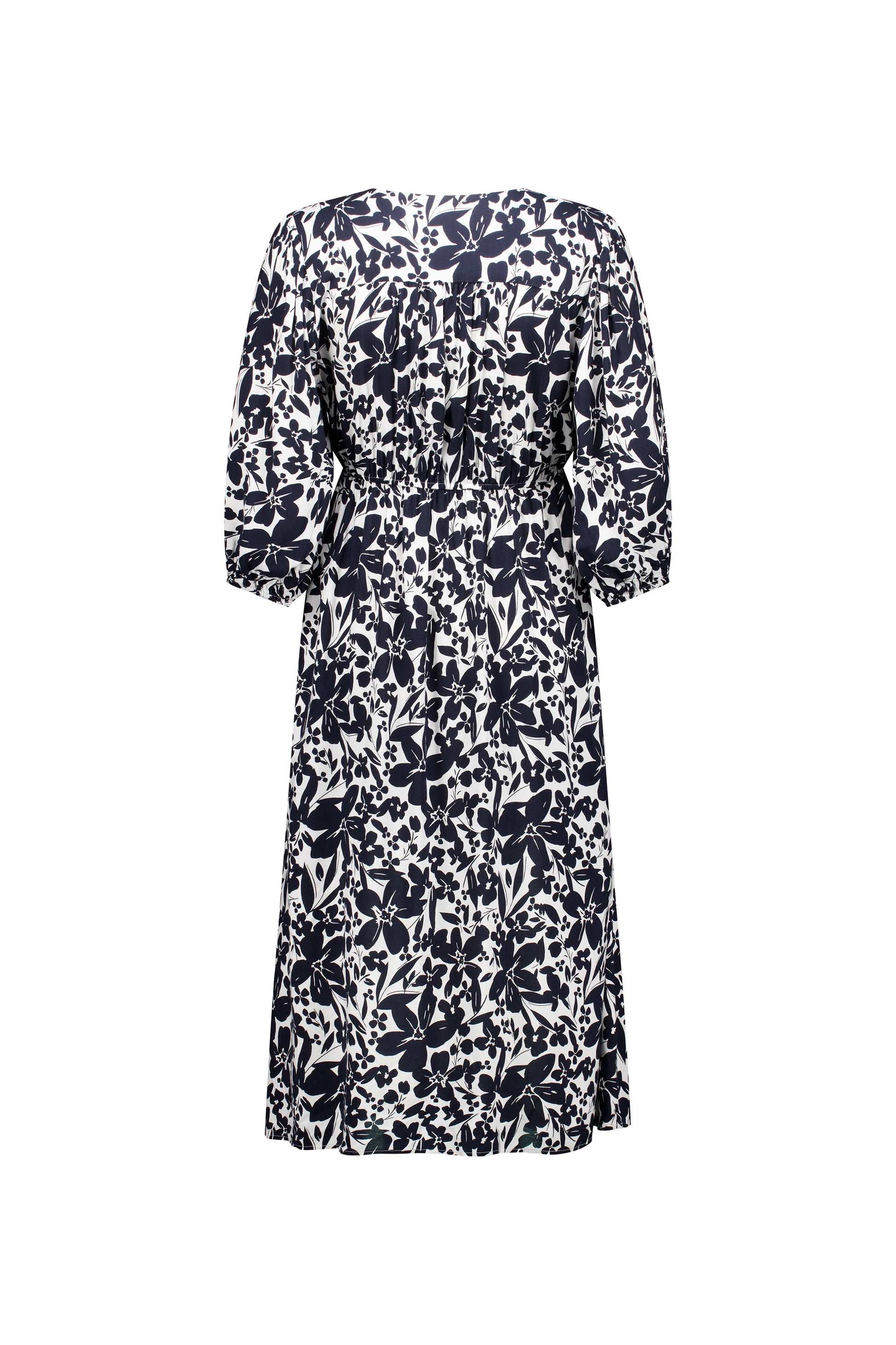 6105 Coco - V Neck Dress with Elbow Length Sleeve - Vassalli
